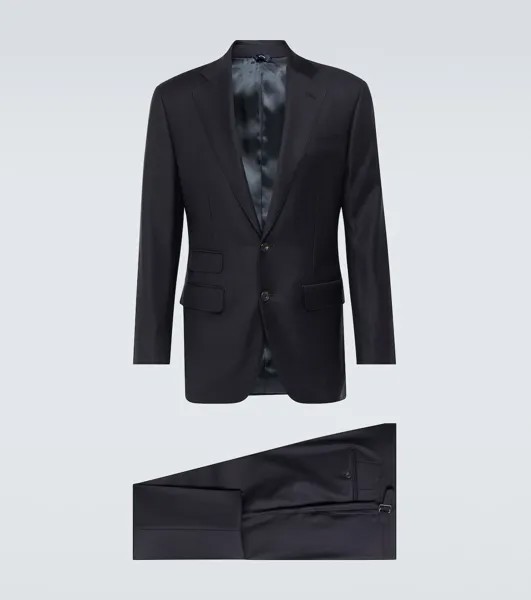 Шерстяной костюм Weighhouse Thom Sweeney, синий