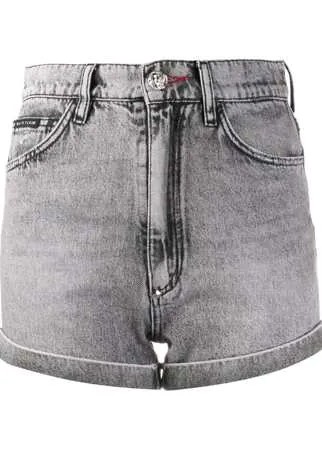 Philipp Plein джинсовые шорты Hot Pants