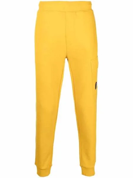 C.P. Company спортивные брюки с декором Lens