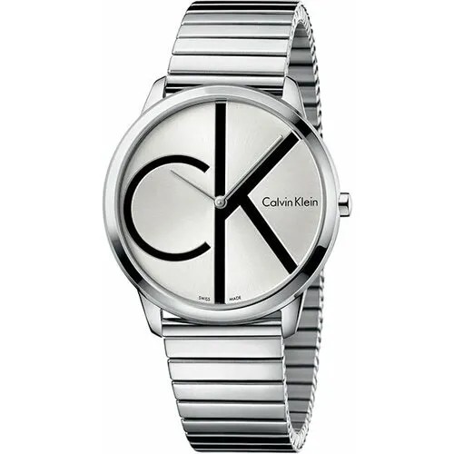 Наручные часы CALVIN KLEIN Швейцарские наручные часы Calvin Klein K3M211Z6, серебряный