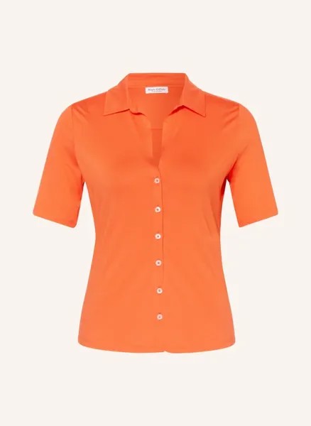 Блузка-рубашка из джерси Marc O'Polo, оранжевый