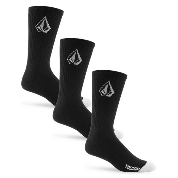 Носки Volcom Full Stone 3 шт, черный