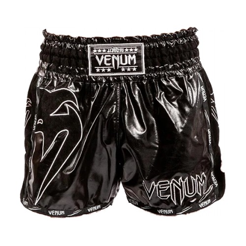 Шорты для тайского бокса Venum Giant Infinite Black/Black (XL)