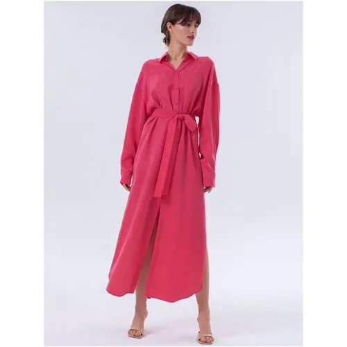 Платье-рубашка Victoria Kuksina, розовый, 40-52
