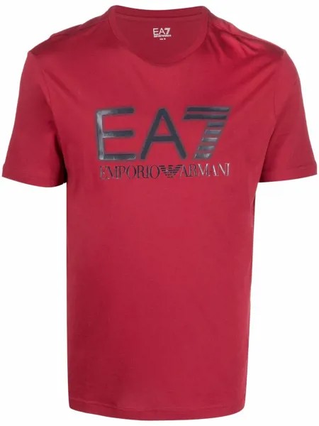 Ea7 Emporio Armani футболка с логотипом