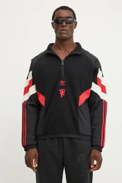 Толстовка из флиса x Manchester United adidas Originals, черный