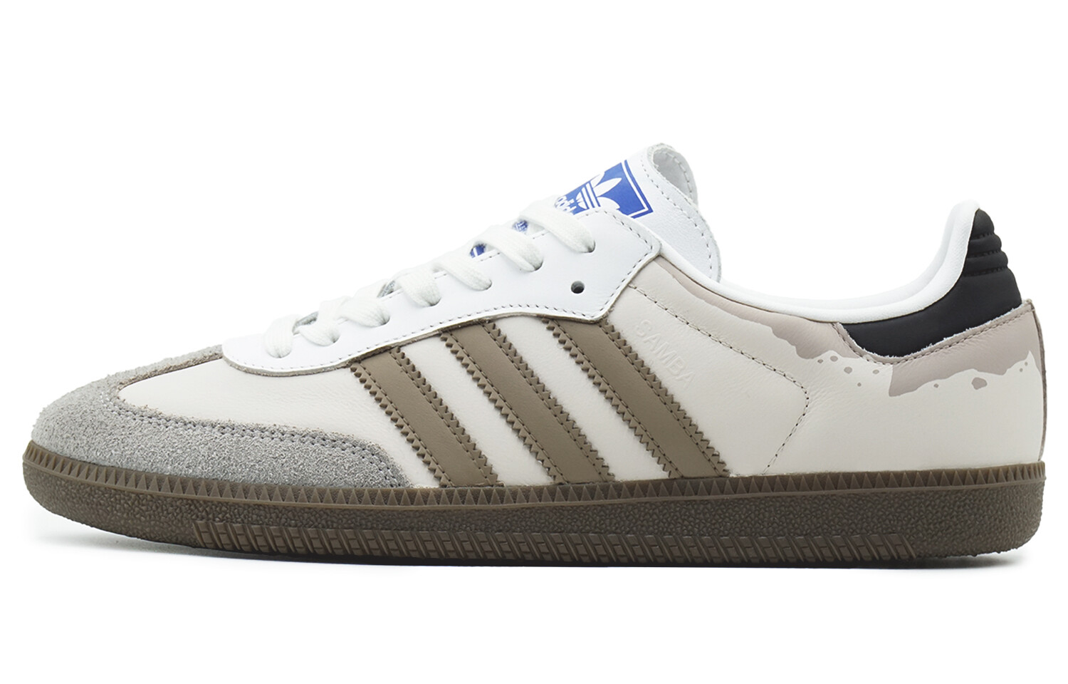 Кроссовки adidas originals SAMBA OG Skateboarding Shoes Unisex Low-top Khaki, хаки