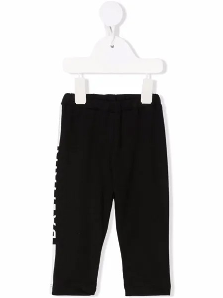 Balmain Kids спортивные брюки с логотипом