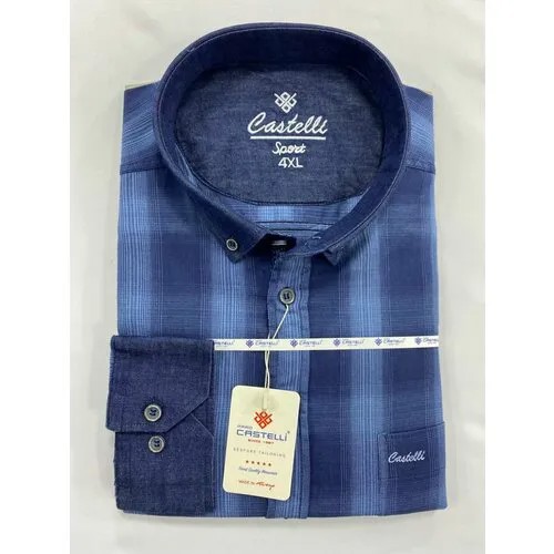 Рубашка Castelli, размер 5XL, синий