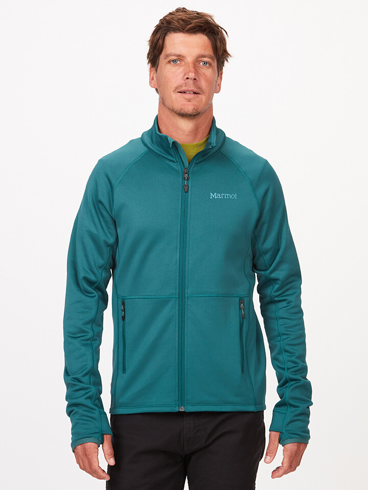 Флисовая куртка Marmot Olden, бирюзовый