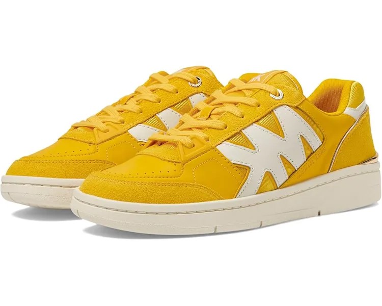 Кроссовки MICHAEL Michael Kors Rebel Lace Up, цвет Bright Dndlion