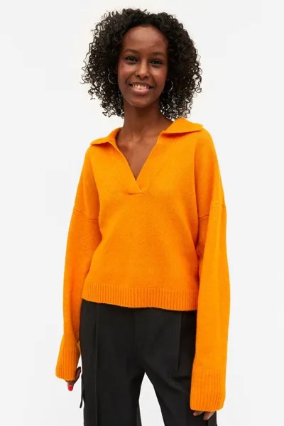 Пуловер женский Monki 1004747012 оранжевый M (доставка из-за рубежа)