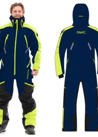 Dragonfly Комбинезон Extreme 2.0 MAN Blue-Yellow Fluo Snowbike без утеплителя