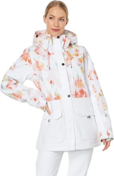 Куртка Andie Jacket Roxy, цвет Bright White Tenderness