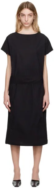 Эксклюзивное черное мини-платье SSENSE 'The Cheesemonger' Toogood