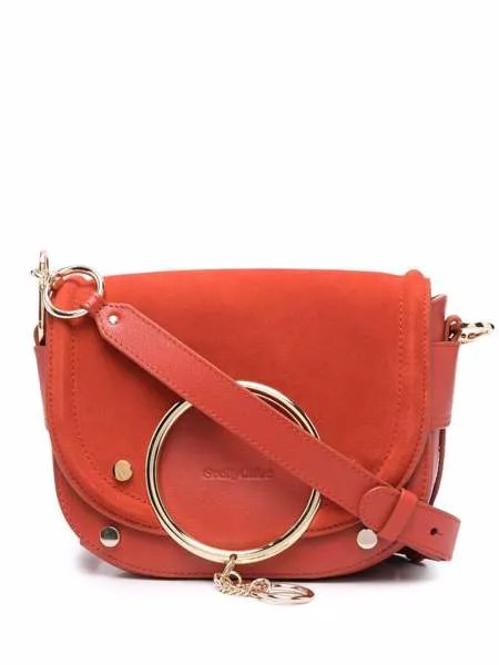 See by Chloé сумка-сэтчел Mara с откидным клапаном