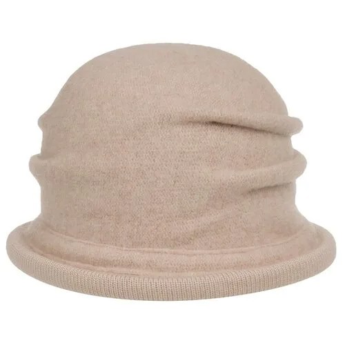 Шляпа клош SEEBERGER арт. 18421-0 BOILED WOOL CLOCHE (песочный), Размер: UNI