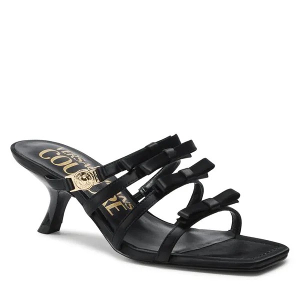Шлепанцы Versace Jeans Couture, черный