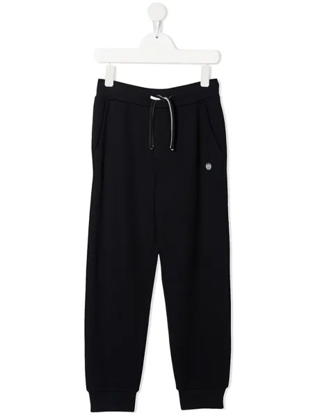 Emporio Armani Kids спортивные брюки с логотипом