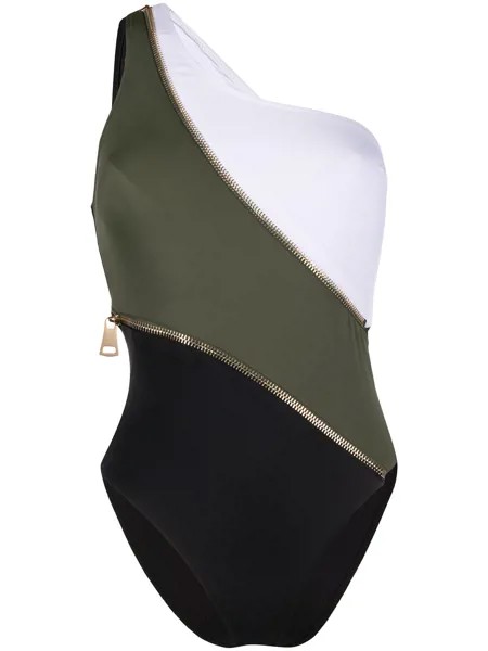 Moeva купальник асимметричного кроя