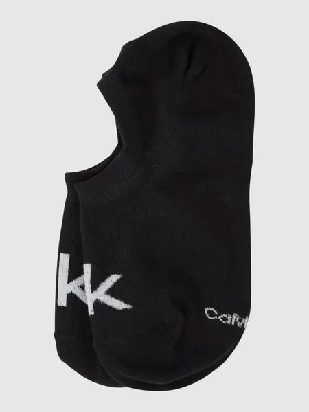 Носки с вышивкой логотипа Calvin Klein, черный