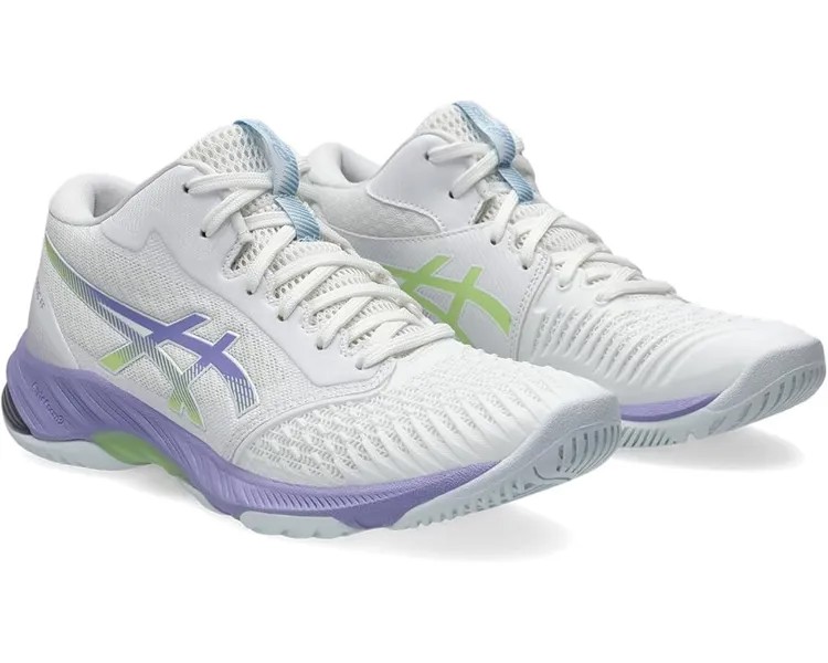 Кроссовки ASICS Netburner Ballistic FF MT 3 Volleyball Shoe, цвет White/Vapor