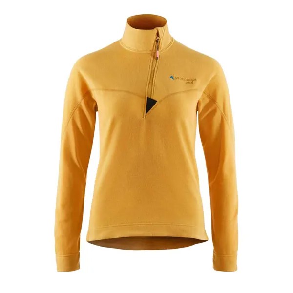 Толстовка Klättermusen Sigyn Half Zip, желтый