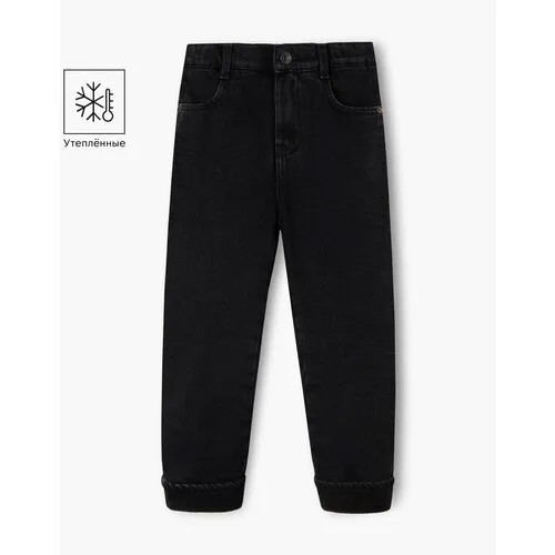 Джинсы  Gloria Jeans, размер 4-5л/110 (29), черный