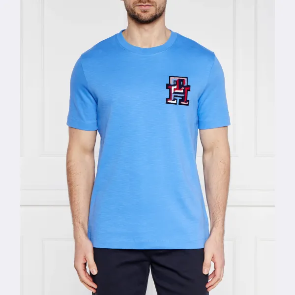 Футболка стандартного кроя с логотипом Tommy Hilfiger, синий