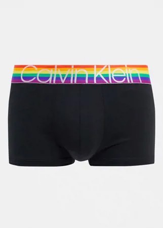 Боксеры-брифы с заниженной талией Calvin Klein Pride-Черный