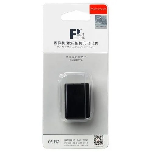 Аккумулятор FB VBK180 для Panasonic SD80 HS80 HS60 SD90 SD40
