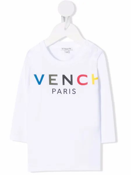 Givenchy Kids футболка с логотипом