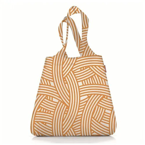Сумка шоппер Reisenthel Mini Maxi Zebra Orange AT0033O, тканевая, складная, женская, авоська