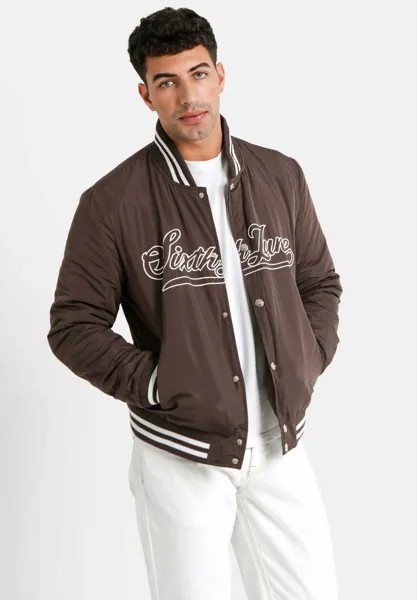Бомбер Chaquetas Sixth June VARSITY, коричневый