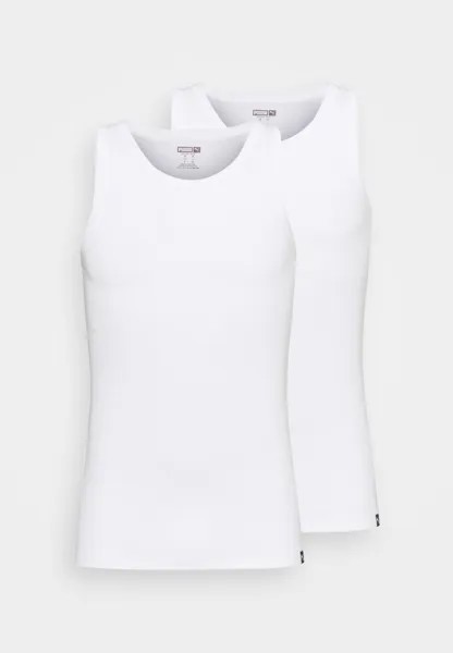 Майка/рубашка BASIC 2 PACK Puma, цвет white
