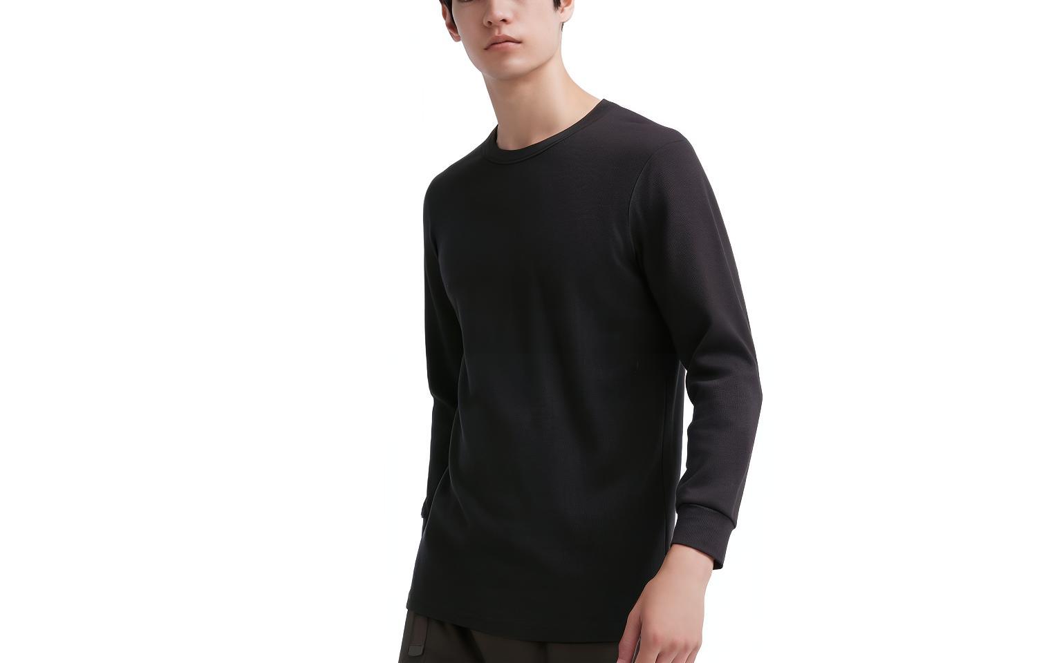 Футболка мужская Tranquil Black Uniqlo, черный