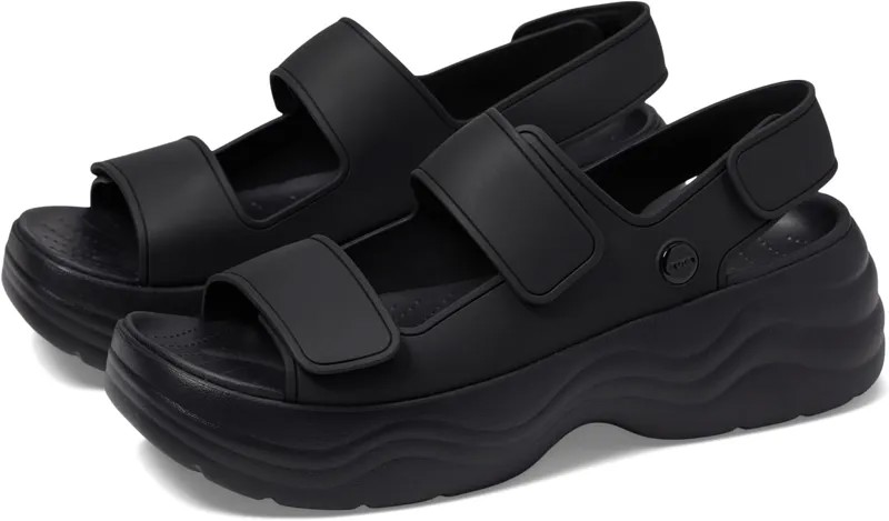 Босоножки Skyline Sandal Crocs, черный