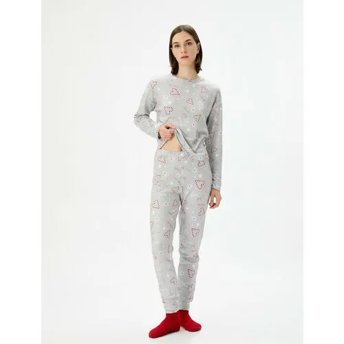Пижама  KOTON, размер L, серый