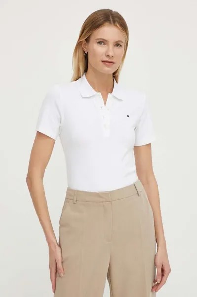 Рубашка поло Tommy Hilfiger, белый