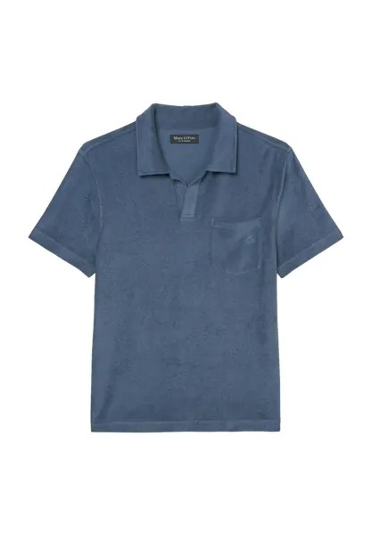 Махровое полотенце Мужская пижама Верх нагрудный карман Marc O'Polo, цвет Denim Blue