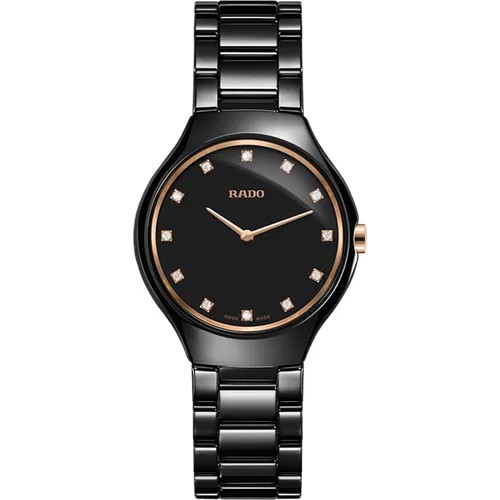 Наручные часы RADO Rado True Thinline R27742722, черный