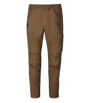 Cp Company Micro Reps Коричневые брюки-карго для мужчин
