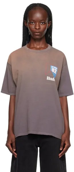 Серая футболка для бездорожья Rhude