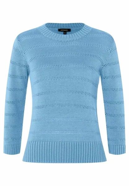 Вязаный свитер 3/4 ARM More & More, цвет blau