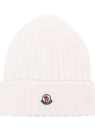 Moncler шапка бини с логотипом