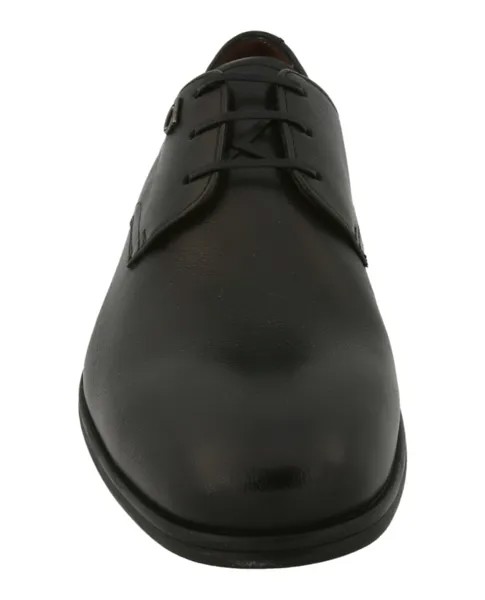 Кожаные модельные туфли Spencer Salvatore Ferragamo, черный
