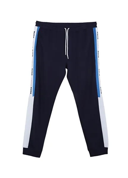 Темно-синие мужские спортивные штаны стандартной посадки с нормальной талией U.S. Polo Assn.