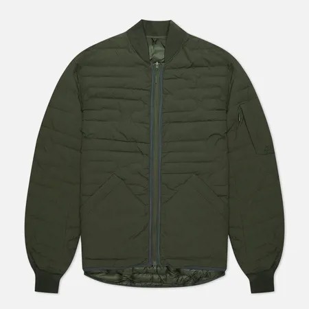 Мужская куртка бомбер Y-3 Classic Cloud Insulated, цвет оливковый, размер M