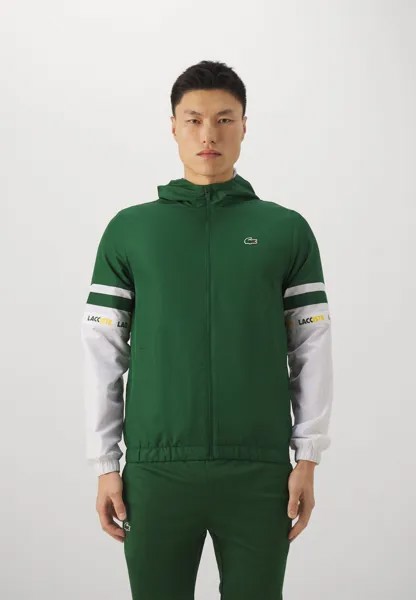 Спортивная куртка Hoodie Jacket Tc Lacoste, цвет green/white