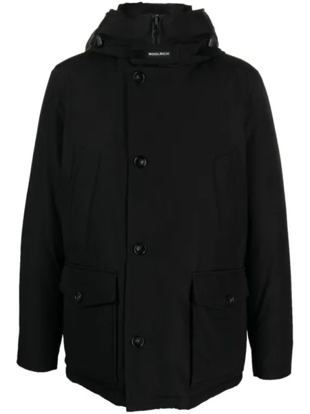 Woolrich пуховик Arctic с капюшоном, черный